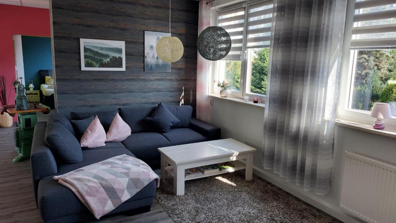 Ferienwohnung Alte Stepperei Шварценберг Екстериор снимка